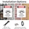 Signmission Explosive Vapors No Danger Sign, Plastic, 7in W x 10in L, 2PK OS-2PACK-DS-P-710-V-1211 - alternate 6